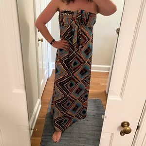Xhilaration Strapless Maxi Dress. Size M.